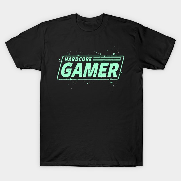 GAMING - GAMER - HARDCORE GAMER T-Shirt by Tshirt Samurai